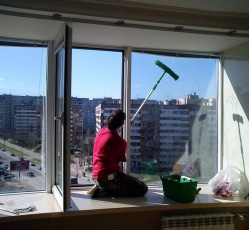 Мытье окон в однокомнатной квартире Химки